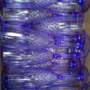 CHICERA 24 Pcs Purple Plastic Champagne Flutes，Purple Champagne Glasses Bulk, Made of Durable Plastic Material Can be Used for Weddings, Everyday Fun Parties and More!