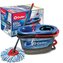 O-Cedar RinseClean Spin Mop & Bucket System | Clean with Clean Water | Removes 99% of Bacteria