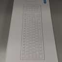 Wireless Keyboard and Mouse Combo, Full-Sized Wireless Keyboard and Adjustable DPI Mouse, 2.4GHz USB Receiver, Silent Keyboard and Mouse for PC, Windows, MAC, Desktop, Laptop(Purple)