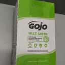 GOJO MULTI GREEN Hand Cleaner, Natural Citrus Solvent, 2000 mL, USDA Certified Biobased Product Hand Cleaner with Natural Pumice Refill PRO TDX Push Style Dispenser (Pack of 4) - 7265-04 (16.91 Fl Oz (Pack of 4))