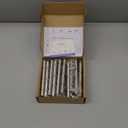 Ravinte 10 Pack 5'' Cabinet Pulls Brushed Nickel Stainless Steel Kitchen Drawer Pulls Cabinet Handles 3" Hole Center