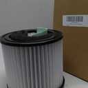 90398 Shop Vac Filters Replacement for Shop Vac Type AA Cartridge Filter 90398/118692, 9039800, 9039833(2 Pack), with 2 Foam Sleeve & 8 Pre-filter Bags