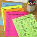 Wausau Papers Neenah Paper 21811 Astrobrights Colored Cardstock, 8.5 x 11, 65 lb/176 GSM, Martian Green, 250 Sheets