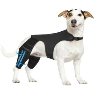 Dog Knee Brace for Torn ACL Hind Leg, Adjustable Hip Support to Reduce Pain, 4 Stabilizers Dog Leg Braces for Back Leg, CCL, Ligament Injuries & Luxating Patella, XS