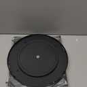 Rotating Paper Cup Dispenser, Cup Holder with 4 Compartments, Disposable Coffee Cup Dispenser Removable, Plastic Cup Storage & Lid Holder for Countertops, Kitchen, Coffee Stations (Black) (3-16oz Cups Rack)