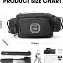 Sunpeak Bike Handlebar Bag, 5L Waterproof Bicycle Front Bag with Touch Screen Phone Holder, Multipurpose Bike Pouch with Shoulder Strap for Adult Bikes, MTB & Road Cycling
