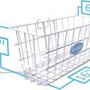 Top Glides Premium Clip-on Walker Basket