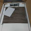 Edbuosy 27 inch Wide Night Stand with Charging Station, Bedside Table with Open Shelf, 2 Drawers Small Wood Dresser, Modern Wood Nightstand for Bedroom/Living Room (Rustic Gray)