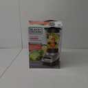 BLACK+DECKER PowerCrush Multi-Function Blender with 6-Cup Glass Jar, 4 Speed Settings, Silver