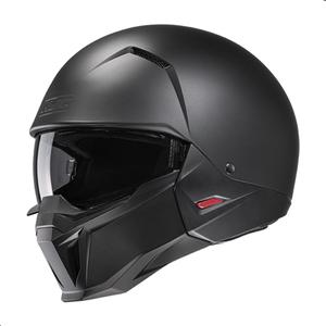 HJC i20 Solid Open Face Motorcycle Helmet, DOT Approved (Black)