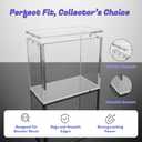 PKMN Booster Box Acrylic Case Protector  Ultra Thick 6/8mm Clear Acrylic Display Box with 5mm Magnetic Lid, Scratch-Resistant Rounded Edges, Collector Case Compatible with Trading Card Booster Boxes