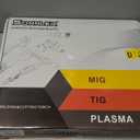 Plastic Welder, 2 in 1 Plastic Welding Kit, SONNLER 1000PCS Hot Stapler Plastic Repair Kit For Car Bumper Crack Repair with Iron, Rods, Metal Mesh, Abrasive Paper, Aluminum Tape (Yellow)