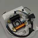 2 Coil Ignition Magneto Stator Compatible with 50cc 70cc 90cc 110cc 125cc Taotao Kazuma SSR Baja ATV Quad Kick Start Dirt Bike