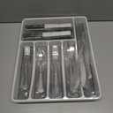 49 Piece Silverware Set with Organizer - Utensil Sets Stainless Steel Cutlery Set for 8, Mirror Finished Flatware Spoons and Forks with Steak Knives, Dishwasher Safe, Rust-proof