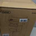 Gevi 10-Cup Drip Coffee Maker with Built-in Burr Grinder & Programmable Timer, 1.5L Water Tank, Auto Keep-Warm, Reusable Filter - Fresh Ground Coffee Machine (Black)