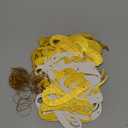 TaoBary 167 Pcs DIY Banner Kit Happy Birthday Glitter Banner Customizable Glitter Make Your Own Kit 162 Letters Symbols and Numbers 3 Rope for Birthday Halloween Wedding Christmas, Gold 