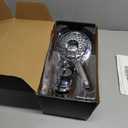 High Pressure Rain Shower Head with Handheld Spray Combo: Detachable Dual Shower Head with 10 Sprays Modes - Upgrade Knob Spray Mode Selector and Magnetic Guidance Docking System