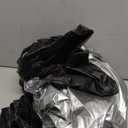 Round Patio Table Cover for Outdoor Table Chairs Set,600D Outdoor Furniture Cover Waterproof,Tear Resistance and Anti-UV,48" Dia x 28" H,Black