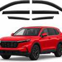 Rain Guards Window Visors 6Pcs Chrome for Honda CR-V 2023-2026
