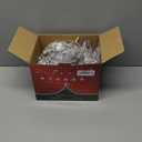 Christmas Snowflake Lights,8.2ft 144LED Curtain Icicle Lights with 12 Drops,Connectable 8 Modes Timer Xmas Icicle Light Plug in for Bedroom,Window,Wedding,Indoor Outdoor Decor,Blue White