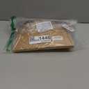 Ling's Moment 14Ft Ivory Sheer Extra Long Chiffon Like Table Runner with Silver Sparkle for Rustic Boho Beige Table Runner Wedding Party Bridal Shower Decorations