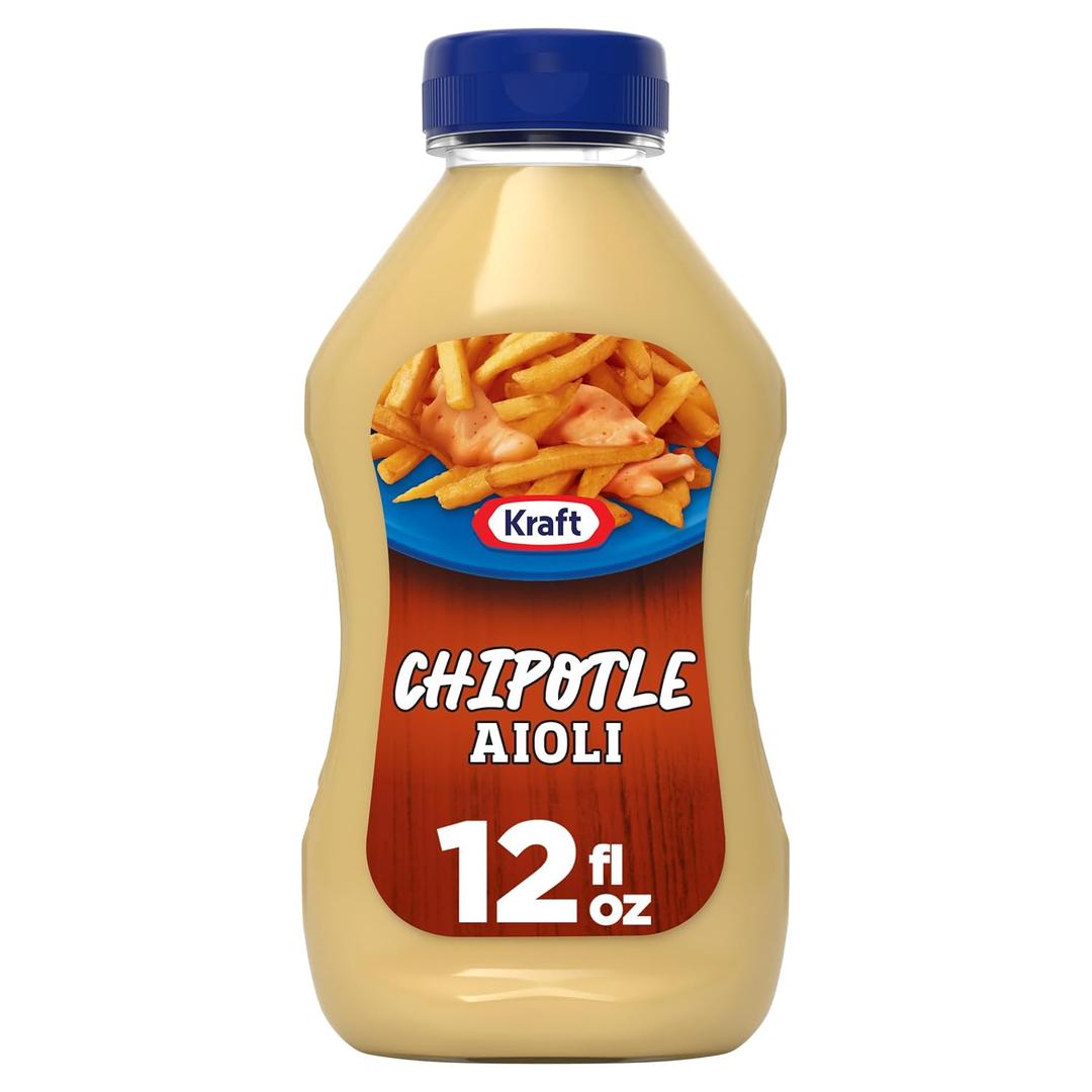 Kraft Chipotle Aioli, 12 fl oz Bottle
