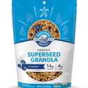 Manitoba Harvest Hemp Yeah Granola, Blueberry, 10oz, with 10 g of Protein, 3.6 g Omegas, 3 g of Fiber and less than 10 g Sugar Per Serving, Organic, Non-GMO, 2026/02/28