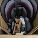Safety 1st EverSlim 4-in-1 Convertible Car Seat, SecureTech Chest Clip, Ultra-Slim, 4-Mode Infant to Booster, Baby Car Seat, 5-100 lbs, Memory Foam, Fiddlehead, EXP: 2036/01/22