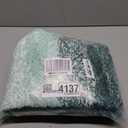 OLANLY Bathroom Rug Set 2 Piece, Soft Absorbent Microfiber Bath Mats and U-Shaped Contour Toilet Rug, Non-Slip, Machine Wash Dry, Plush Shaggy Bath Mats for Bathroom (24"x16"+24"x20", Blackish Green)