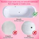 Flgocexs Bubble Bath Mat,Full Body Waterproof Spa Mat for Bathtub, 6-Speed Bubbles, Remote Control & Non-Slip Suction Cups for Home Relaxation, Grey
