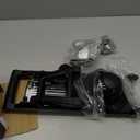 WELTONHM Mandoline Slicer, Adjustable Mandoline Slicer for Kitchen, Stainless Steel Mandolin Vegetable Chopper for Potato, Julienne Cutter with Cut-Resistant Gloves, Black