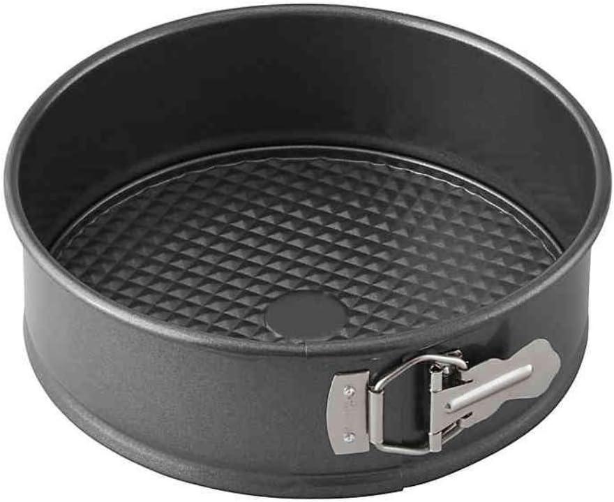 Wilton Advance Select 9 Inch Springform Pan, Made without PFAS, Non-Stick Pan With DuraLast Silicone-Infused Coating (Steel), The Ideal Cheesecake Baking Pan (Standard)