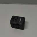 Universal Travel Adapter, 30W International Power Adapter with 4 USB-C & 1 USB-A Ports, European Travel Plug Adapter, Worldwide Travel Essentials for EU UK AUS USA