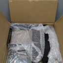 Spare Tire Carrier for 4" Square Bumpers, Trailer RV Bumper Spare Tire Mount, Fits 15" & 16" Wheels