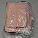 Bible Cover Case for Women, Large Bible Bag w/Shoulder Strap, Bible Study Supplies Journaling Kit Pink Book Carrying Case with Pastel Highlighter Tabs, Easter Mothers Day Christian Gifts for Women Mom