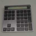 Rechargeable Wireless Number Pad for Laptop, 34 Keys Numeric Keypad with Dual Bluetooth & Display, 2-in-1 Numpad and Calculator, Slim Portable Number Pad Keyboard for Windows, Mac, PC, Tablet