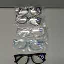 CCVOO 1.25 Reading Glasses for Women 5-Pack  Blue Light Filtering, Spring Hinges, Lightweight Readers