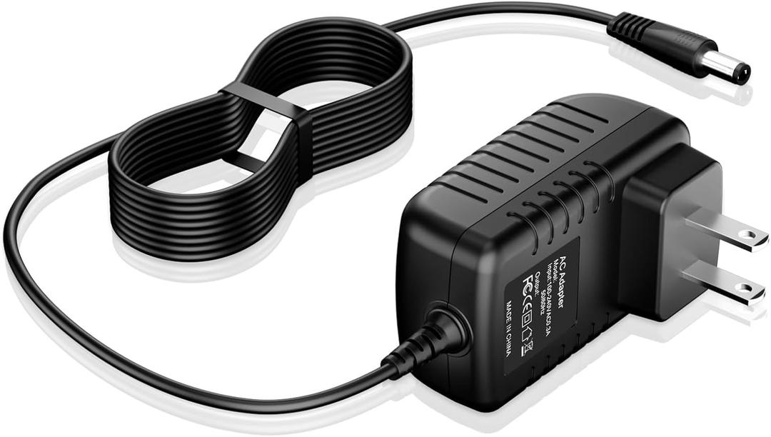 5V AC Adapter Compatible with Crosley CR8017B-AM CR8017B-SA CR8017A-BK Voyager Vintage Portable Turntable Power Supply Cord Cable Charger