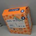 Pura Hypoallergenic Diapers, Size 3 (9-20 lbs) Monthly Pack, Overnight, up to 12 Hours Leak Protection, Suitable for Sensitive Skin, TCF, Super Soft Organic Cotton, 6 Packs of 26 (156 Baby Diapers)