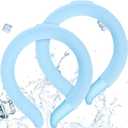 2 blue Neck cooling tubes with covers