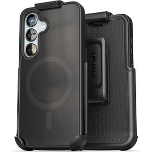 Encased SlimShield for Samsung Galaxy S26 Plus Case with Belt Clip (Compatible with MagSafe) Slim Protective Case & Holster (Black)