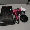 AINA Hair Dryer with Diffuser, Blow Dryer for Women | Advanced Ionic Technology, Ceramic Coating | Cold Shot Features Turbo Heat for Fast Drying and Shine 110V/ALCI (Neon Pink)