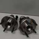 KUSATEC 513214 2PCS Front Wheel Bearing and Hub Assembly Fit For Chevy Malibu 04-12, Cobalt/HHR 08-10, Pontiac G6 05-10, Saturn Aura 07-09, 5-Lug w/ABS Set of 2