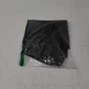 BENECREAT 10FT 15.75 Inch Wide Black Felt Roll Craft Felt Nonwoven Fabric Sheets(0.9mm Thick) Great Felt for Crafts, Patchwork Sewing, Costumes