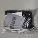 Demifill Teen Girls Underwear Cotton Briefs Soft Panties for Teens Pack of 6 Multipack (Black, L)