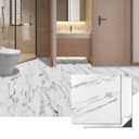 Art3d Peel and Stick Floor Tile, 30-Pack 12 x 12in. Covers 30 Sq.ft, Waterproof Vinyl Flooring Tiles Self Adhesive for Kitchen, Bathroom & Bedroom - Gray Marble