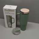 Reuseable Breastmilk Storage Bottle, Portable Breast Milk Cooler for Outdoor Travel TSA Approved, 40oz Larger Capacity Chiller Container Keeps Milk Fresh for 24+ Hours (Green)