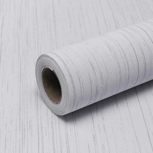 White Grasscloth Wallpaper Peel and Stick Texture Contact Paper 15.7"x120" - Vintage Removable Waterproof Wall Paper for Room Walls, Cabinets, Furniture, Drawers, Desk, White