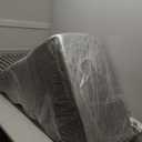 Dog Steps for Bed 24.4" High, Curved 5-Step Dog Stairs for Small Medium Dogs, PetDog Steps for Beds/Couch 22-26 in, Non-Slip Dogs Ramp with 35D High-Density Foam, Grey