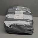 Yostrong 18 Tiles Interlocking Puzzle Foam Baby Play Mat with Straight Edges for Playing - EVA Babies Crawling Mat | Rubber Floor Work Out Mats for Home Gym. Black. YOC-Db18S18